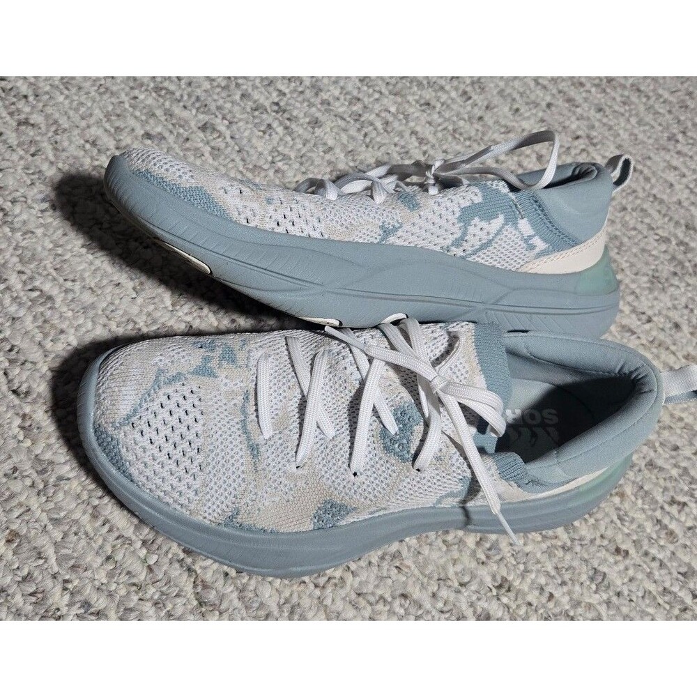 Sorel Sneaker Explorer Blitz Stride Lace Slip On Shoes Women's Size 7 Blue White